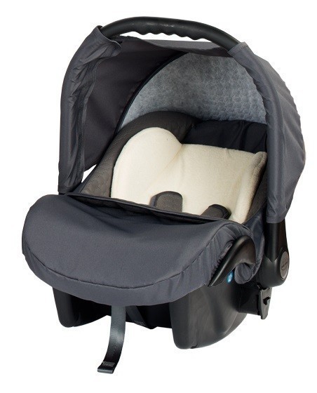 Бебешко Кошче За Кола Baby Merc Zipy - Сиво