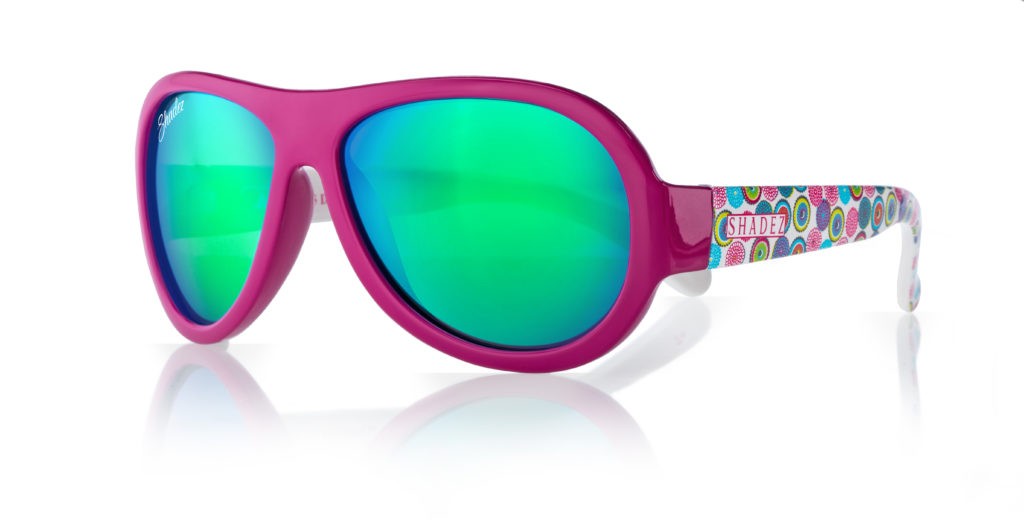 Детски Слънчеви Очила Shadez Designers Psychedelic Fuchsia От 3-7 Години