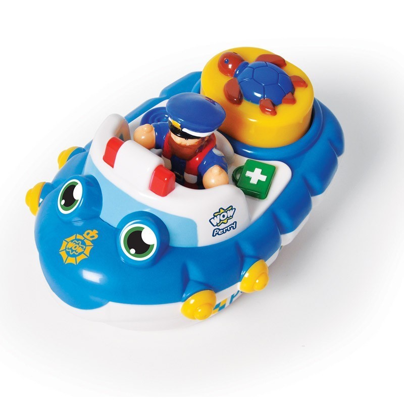 Bath Toy - Police Boat by Peri