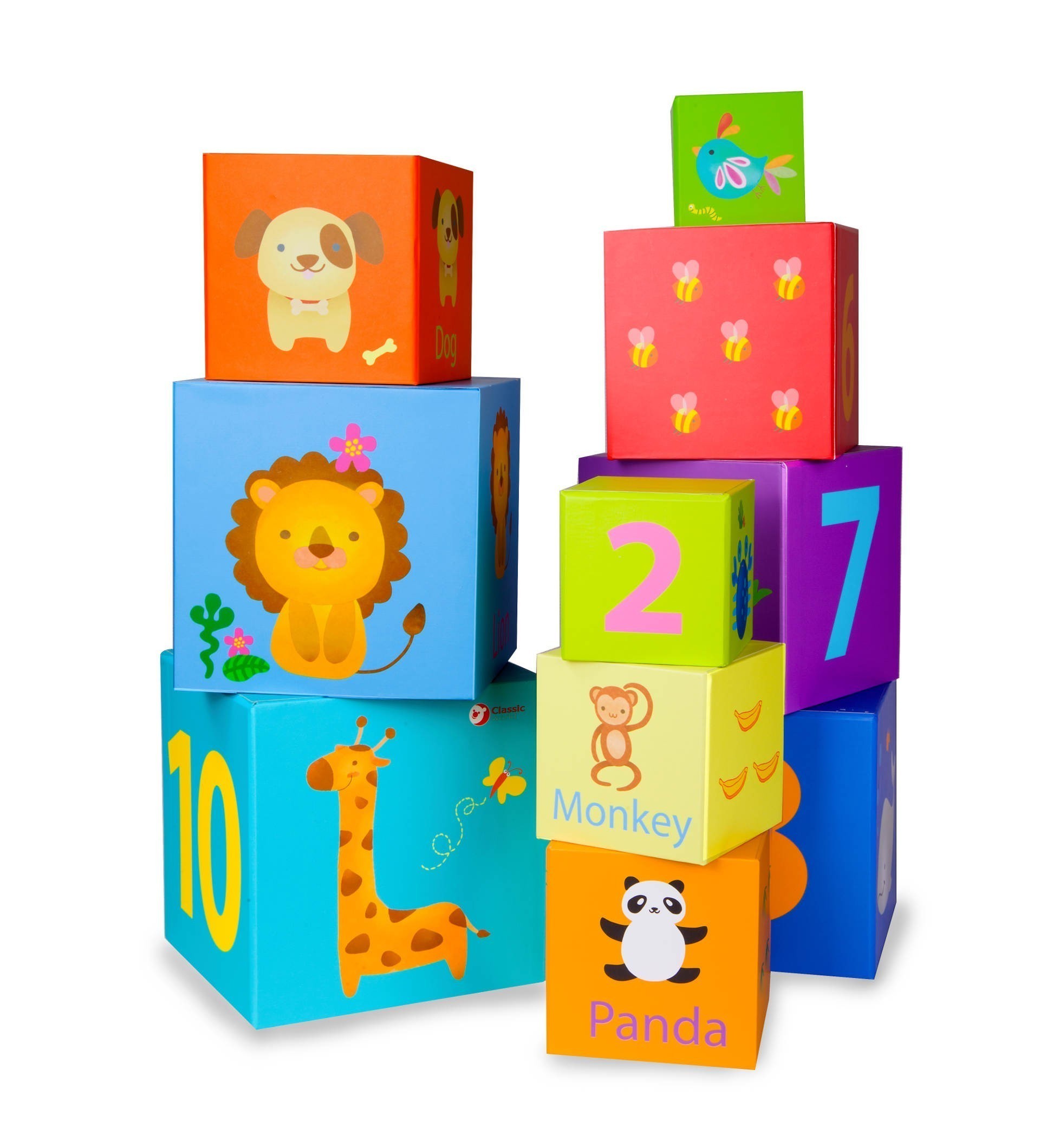 Cardboard Cubes for Stacking