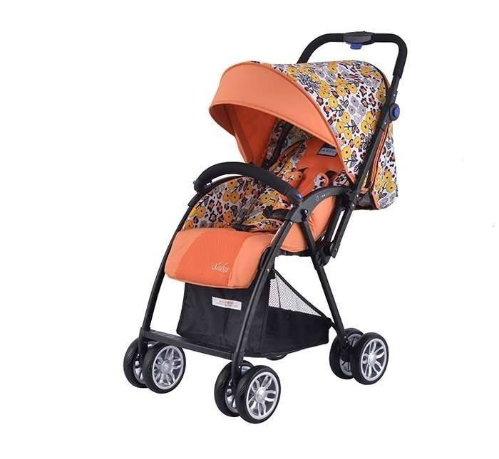 Combined Stroller Zooper Salsa Prairie Song, Orange Flower Color