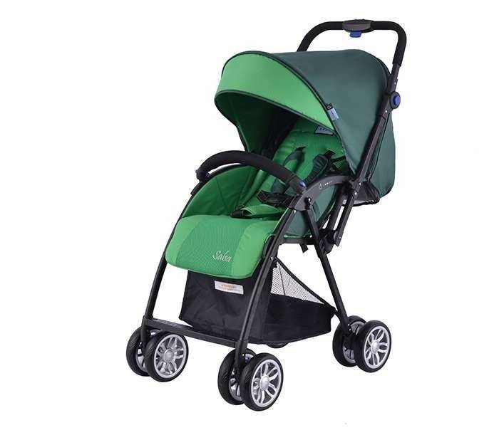 Combined Stroller Zooper Salsa Apple Green Plaid, Green