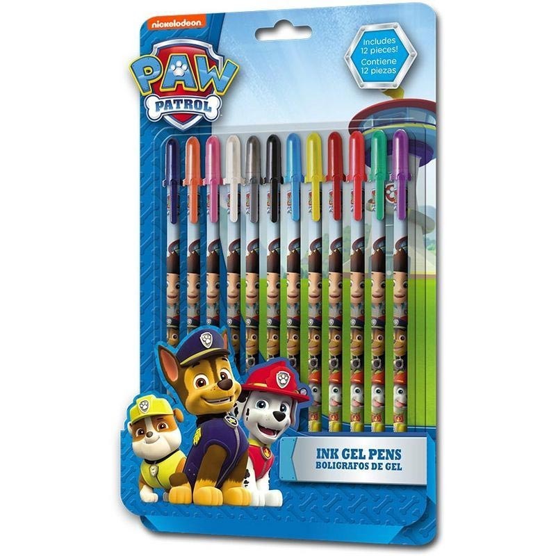 Комплект От 12 Цветни Химикала - Paw Patrol