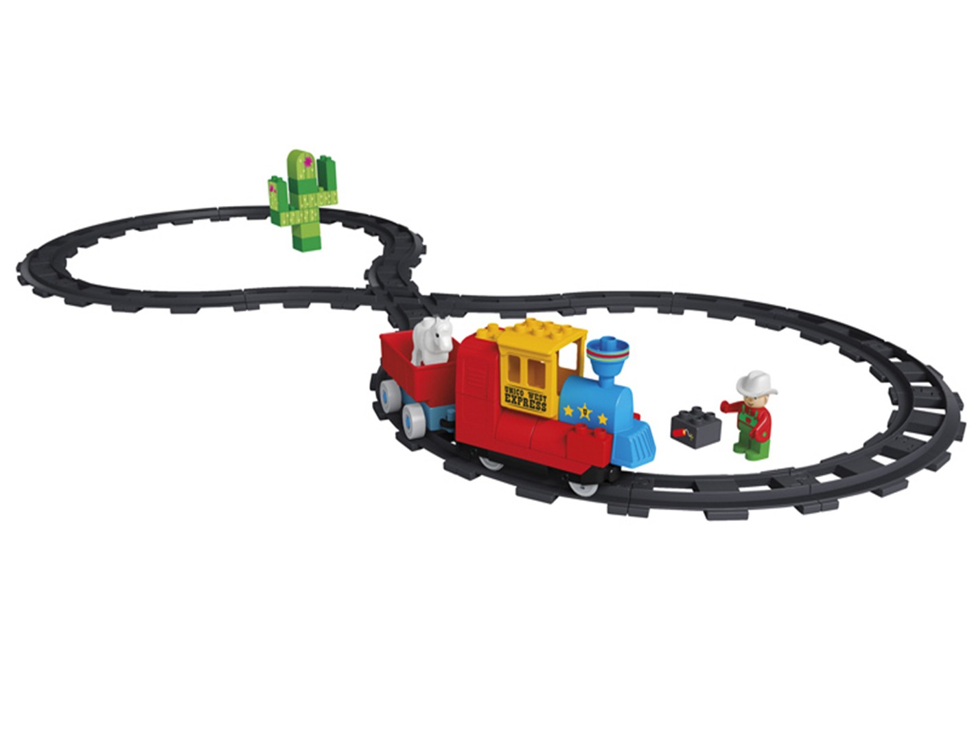 Children's Constructor - Battery-Powered Train Unico