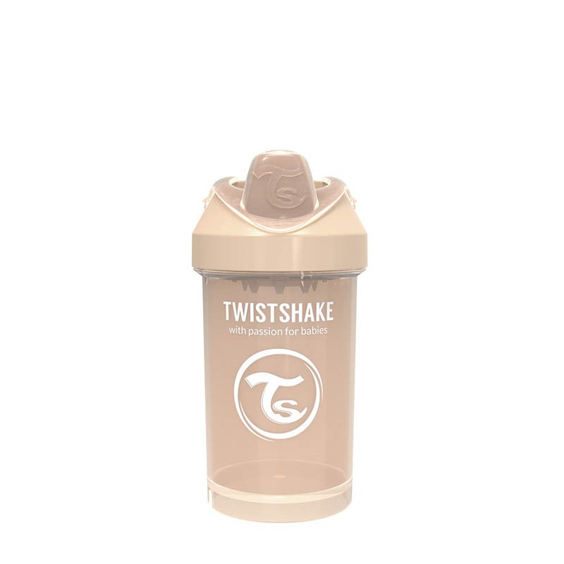 Transition Cup Twistshake 300ml 8+ Months Beige