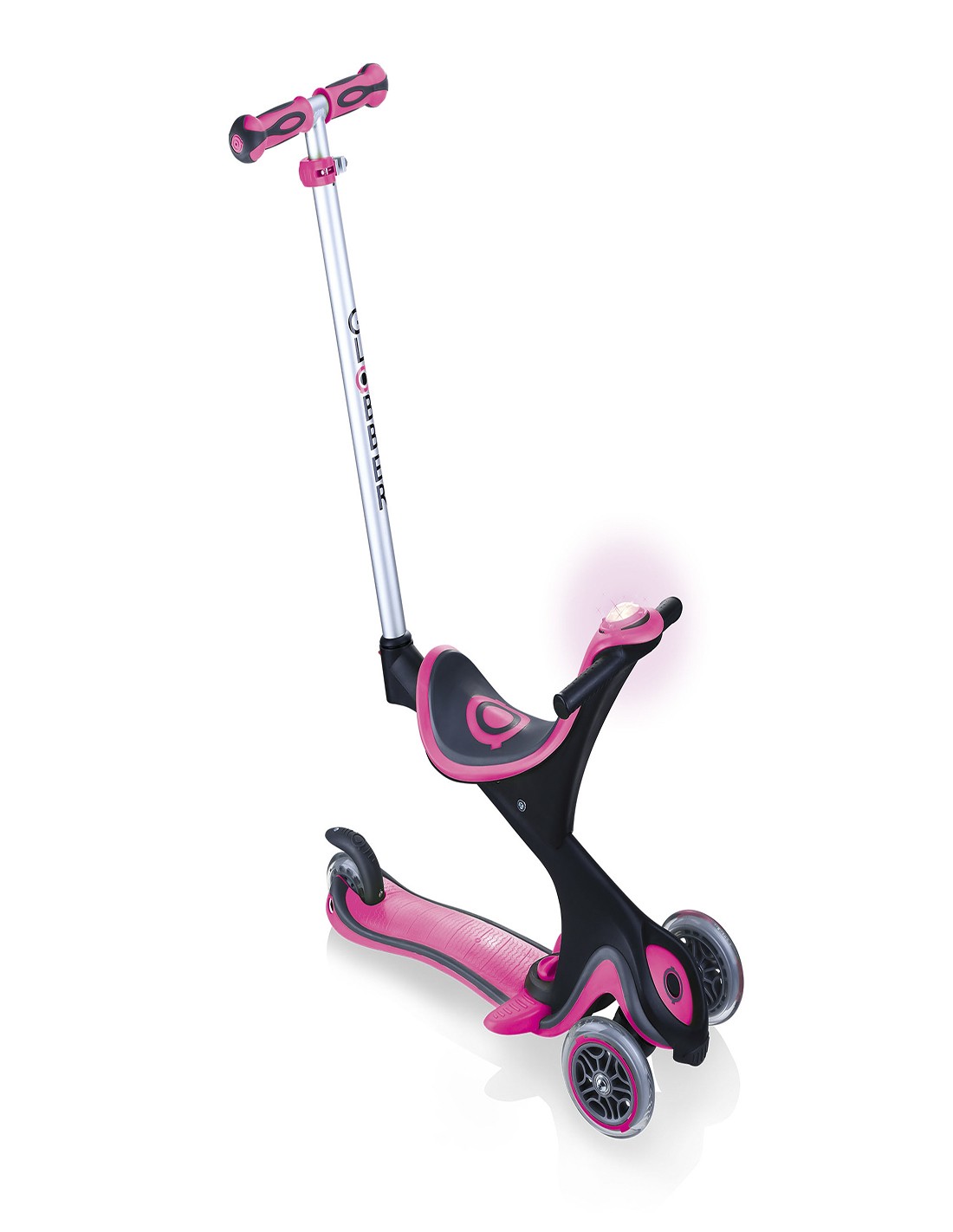 Тротинетка Globber, Evo Comfort Play, Розова