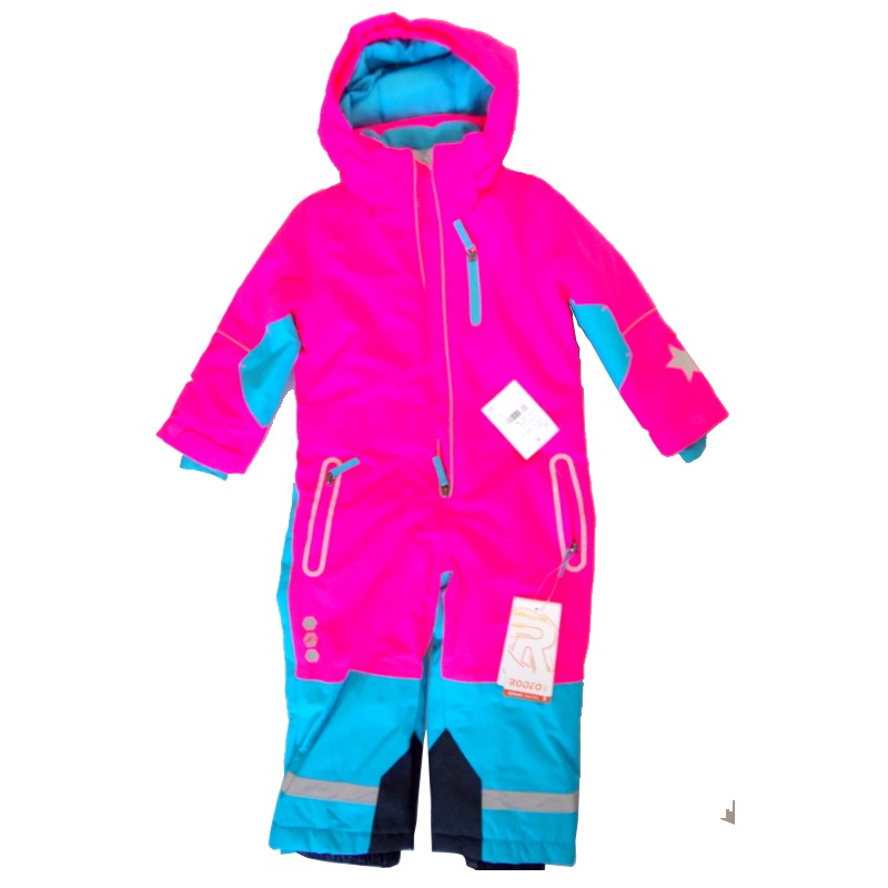 Children's Winter Set For Children 92-98cm, Pink-Turquoise