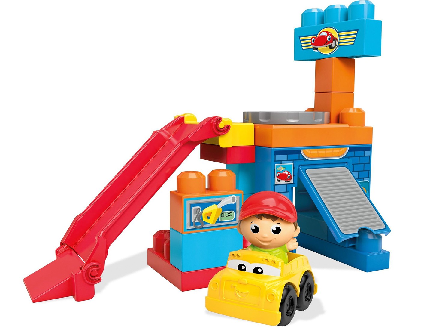 Children's Builder - The Spinning Garage, Mega Bloks